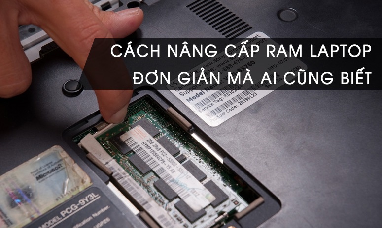 Thay và nâng cấp ram laptop bắc ninh